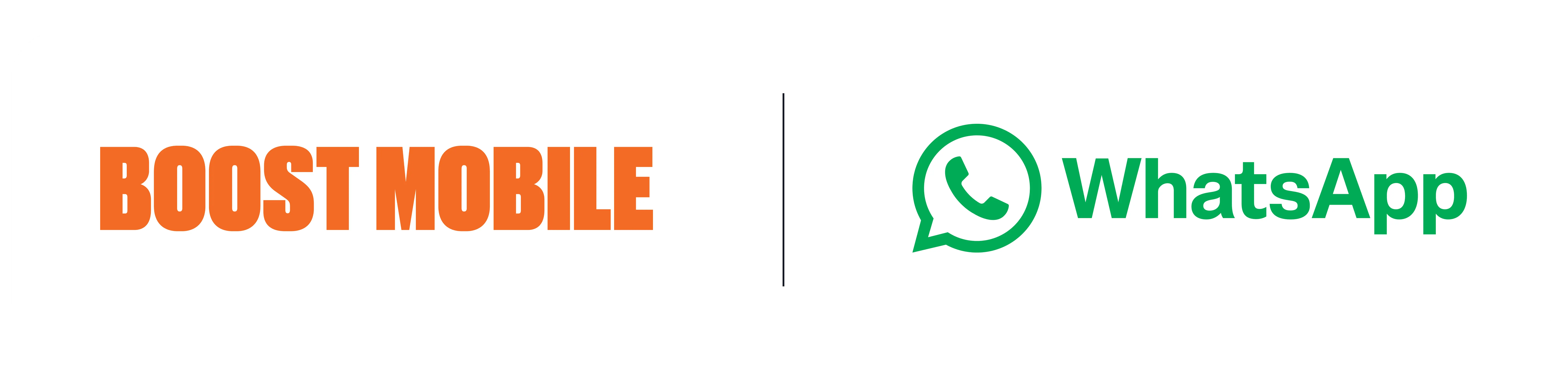 Boost Mobile and WhatsApp