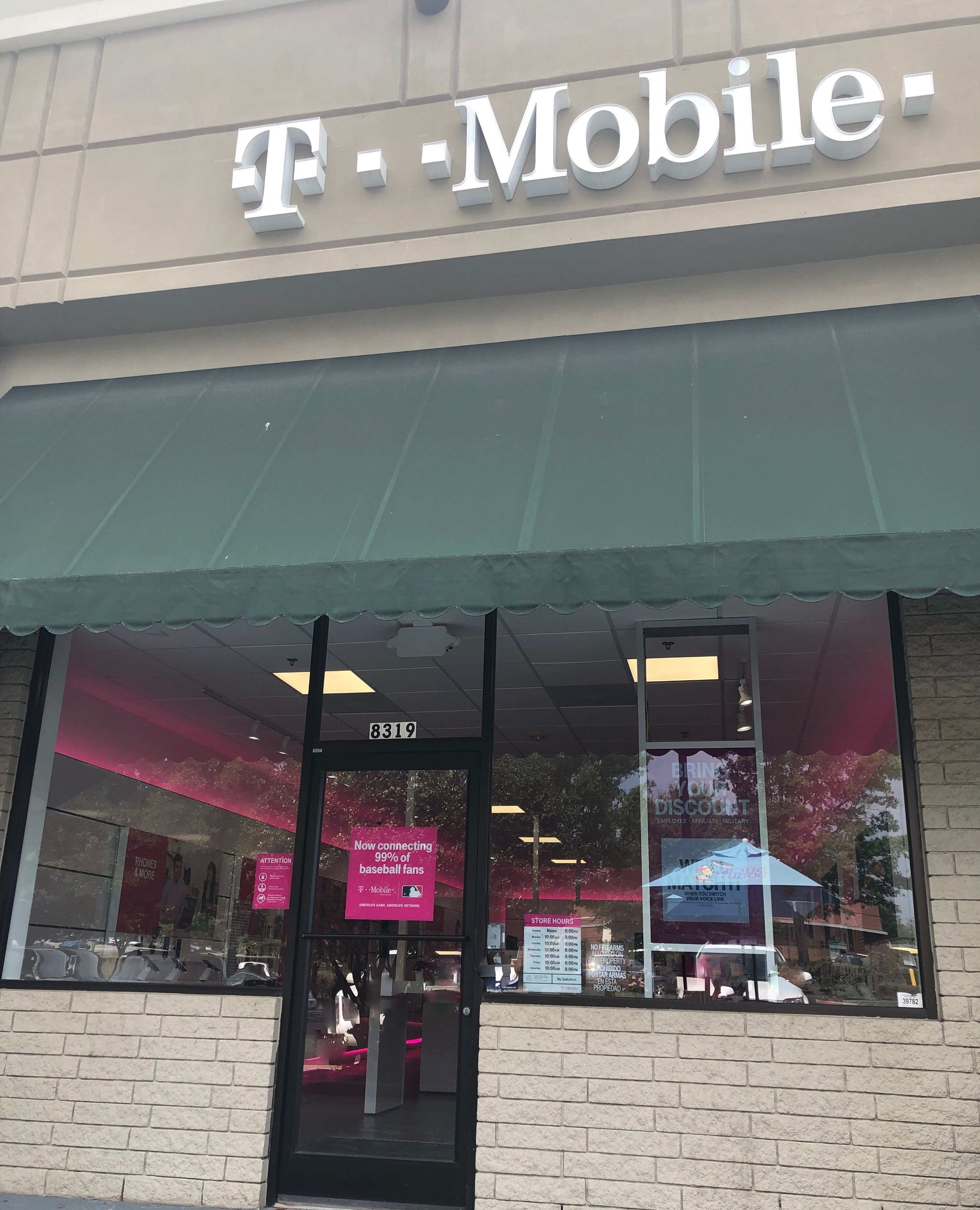 T-Mobile Store at 8319 Creedmoor Road #110, Raleigh, NC | T-Mobile