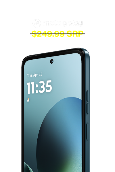 moto g play, $249.99 SRP